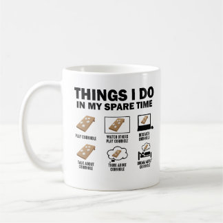 Mug Les Choses Que Je Fais Dans Mon Temps De Secours C