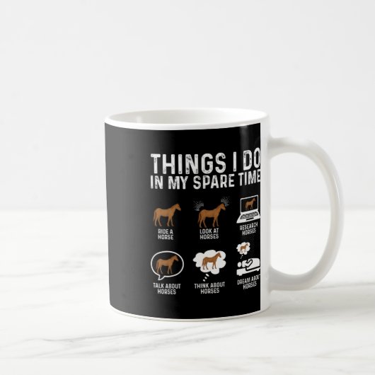 Mug Les Choses Que Je Fais Dans Mon Temps De Secours C (Droite)