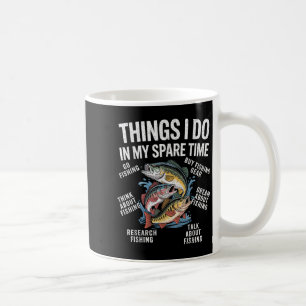 Mug Les choses que je fais dans mon temps libre amusan