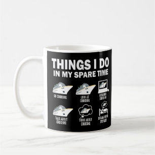 Mug Les Choses Que Je Fais Dans Mon Temps Libre Croisi
