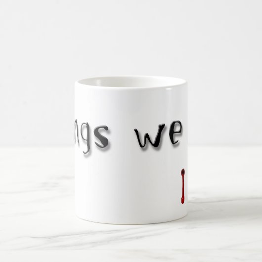 Mug Les choses que nous creusons (Centre)
