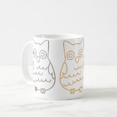 Mug Les Chouettes des clubs de livres (Devant gauche)