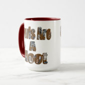 Mug Les Chouettes Sont Un Logo D'Image De Chaud, (Devant gauche)