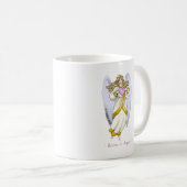 Mug Les chrétiens croient aux anges (Devant droit)