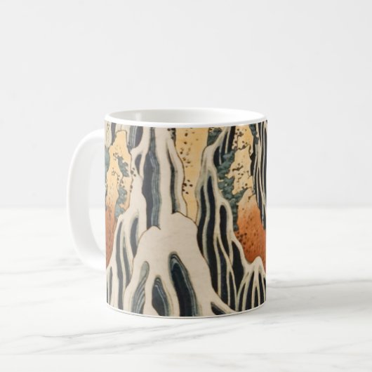 Mug Les chutes d'Hokusai Kirifuri (Devant gauche)