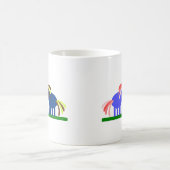 Mug Les chutes d'Unicorn enchantées (Centre)