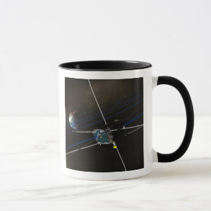 Mug Les cinq engins spatiaux THEMIS en orbite