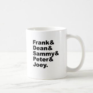 Mug Les cinq rats | Frank Dean Sammy Joey & Peter