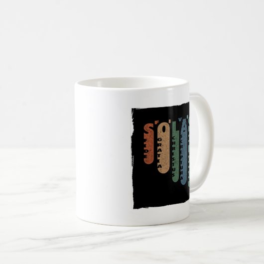 Mug Les cinq solas  (Devant droit)