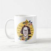 Mug Les citations de Fran Lebowitz (Gauche)