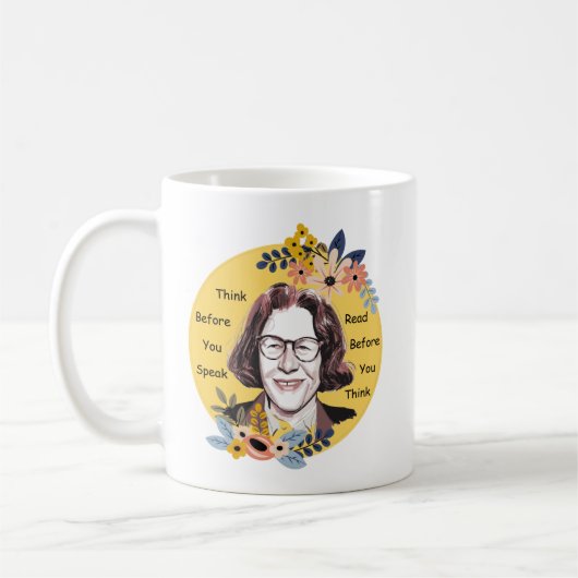 Mug Les citations de Fran Lebowitz (Gauche)
