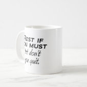 Mug Les citations de musiques motivationnelles inspire (Devant gauche)