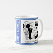 Mug Les clients d'un Restaurant se renseignent sur Che (Devant droit)