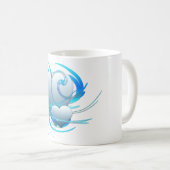 Mug Les Coeurs de Swirl (Devant droit)