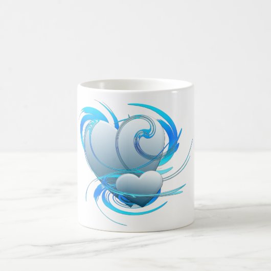 Mug Les Coeurs de Swirl (Centre)