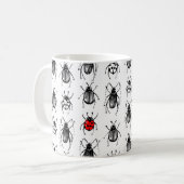 Mug Les coléoptères et les coccinelles (Devant gauche)