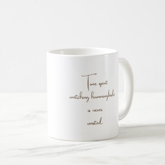 Mug Les colibris d'Allen (Devant droit)