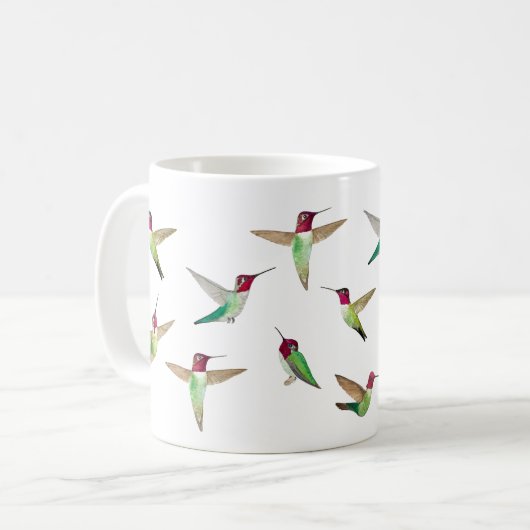 Mug Les colibris d'Anna (Devant gauche)