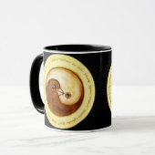 Mug Les colombes de paix de Yin Yang (Devant gauche)
