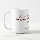 Mug Les comités de dissertation peuvent être difficile (Gauche)