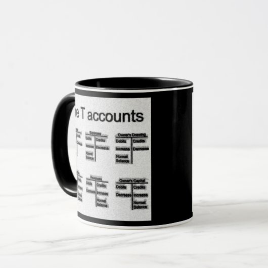 Mug "Les comptes de T " (Devant gauche)