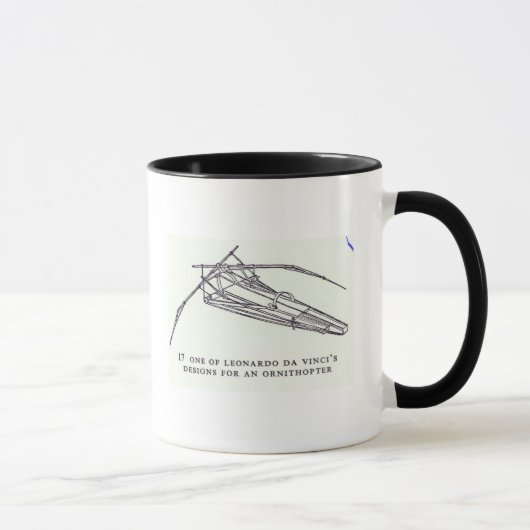 Mug Les conceptions de Leonardo da Vinci pour un (Droite)