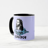 Mug Les conceptions Jésus de Riyah-Li est mon Homeboy (Devant gauche)
