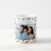 Mug Les cônes de photos de famille pin vert Noël (Centre)