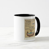 Mug Les constellations du chien et de la quille (Devant droit)
