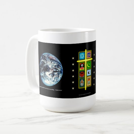 Mug Les côtes attendent son enseignement. (Devant gauche)