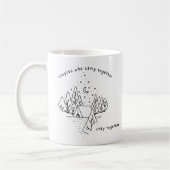 Mug Les couples qui campent ensemble restent (Gauche)