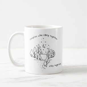 Mug Les couples qui campent ensemble restent