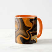 Mug Les courants chauds de l'expression Abstraite (Devant droit)