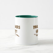 Mug Les coureurs de sentiers deviennent sales (Centre)