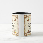 Mug Les cowboys qui disent Si vous montez dans la sell (Centre)
