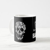 Mug Les crânes V12 de zèbre du BARMAN les plus (Devant gauche)