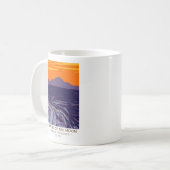 Mug Les cratères du Monument National de la Lune Idaho (Devant gauche)