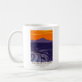 Mug Les cratères du Monument National de la Lune Idaho (Gauche)