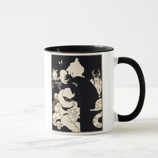 Mug Les créatures étranges de Lucian, illustration de (Droite)
