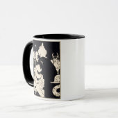 Mug Les créatures étranges de Lucian, illustration de (Devant gauche)