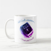 Mug Les créatures, la bible et les pattes de tout le (Gauche)