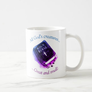 Mug Les créatures, la bible et les pattes de tout le