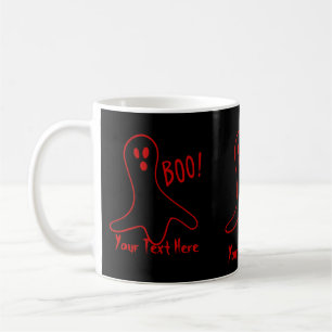 Mug les cris drôles de fantôme huent la conception d