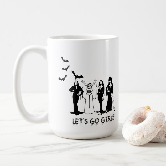 Mug Les dames d'Halloween (Avec donut)