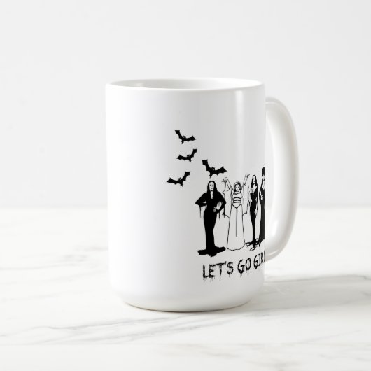 Mug Les dames d'Halloween (Devant droit)