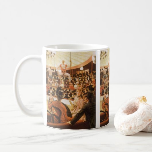 Mug Les Dames sportives (alias Circus Lover) de James (Avec donut)
