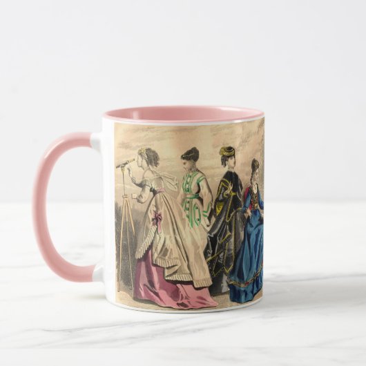 Mug Les dames victoriennes à la mode (Gauche)