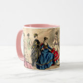 Mug Les dames victoriennes à la mode (Devant gauche)