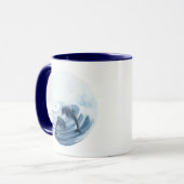 Mug Les dauphins plongeurs dans le surf (Devant gauche)