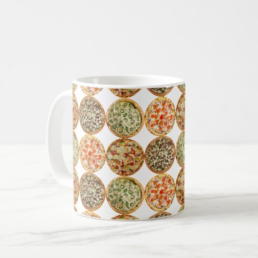 Mug Les délices de la pizza (Devant gauche)